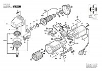 Bosch 0 603 278 003 Pws 5-115 Angle Grinder 220 V / Eu Spare Parts
